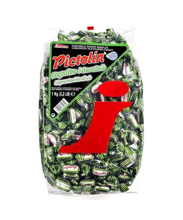 Pictolin Pictol n Regaliz Caramels Liquorice Flavour 1 kg Bag