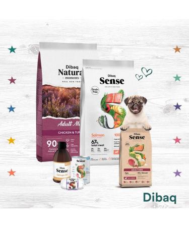 Dibaq Natural Moments Puppy Maxi. Dry Food for Large Breed Dogs Puppies and Mothers 100% Natural Complete Food with Chicken and Turkey. 3 kg. - Buy Online on GoSupps.com
