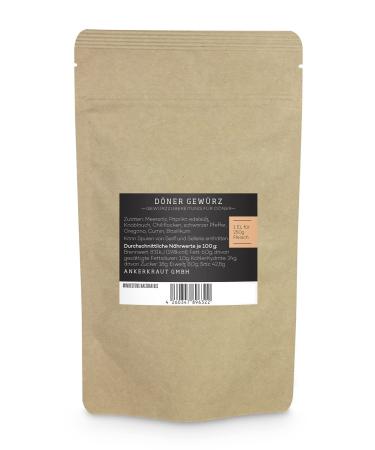 Ankerkraut D ner Gew rz 190g - Premium Kebab Seasoning Mix Sugar-Free Quick & Easy Cooking at Home - Buy Online on GoSupps.com