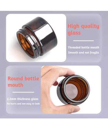 50 ml Empty Cosmetic Cream Jar - Reusable Containers for Creams Lotions & Essential Oils (6 Pack) - Ideal for International Shipping - Buy Online on GoSupps.com