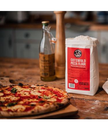Matthews Cotswold Premium Pizza Flour | Fine White Flour | Blend of UK Hard Wheat | Specialty | Artisanal | Milled In Britain (1.5kg Bag (Single Bag)) - Buy Online on GoSupps.com