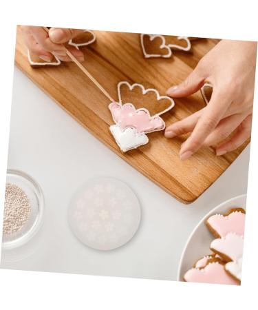 Milisten 4 Pcs DIY Silicone Mold Chocolate Molds Mold for Chocolate Fondant Molds Pastry Molds Candle Molds Silicone Molds Biscuits Molds DIY Fondant Mold Baking Cookie Mold Reverse Mould 8X8X1.5CMx2pcs Whitex2pcs - Buy Online on GoSupps.com