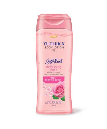 Yuthika Refreshing Rose Body Lotion Gel 100ml - Lightweight Moisturizer for All Skin Types | Summer & Winter Hydration - Buy Online on GoSupps.com