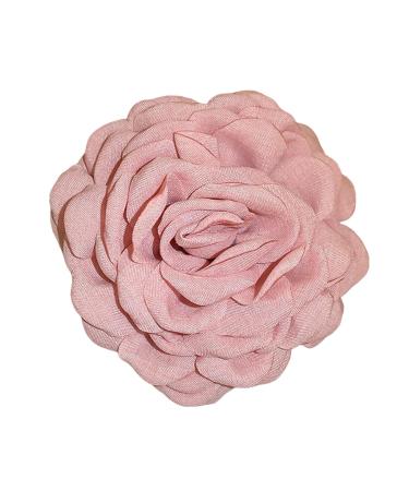 Large Camellia Flower Decor Hair Claw Back Head Bathing Hair Clip Anti-slip Hair Barrette Headdress Hair Accessories Pink