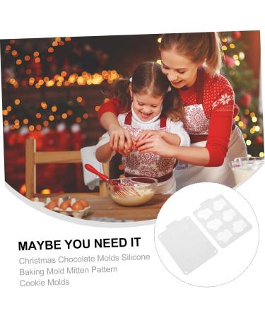 Alipis 1pc Christmas Stencils Chocolate Cupcakes Molds for Resin Baking Molds Kit with Cover Cookie 3D - Buy Online on GoSupps.com