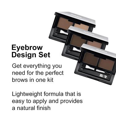 Pupa Milano Eyebrow Design Set - Brow Grooming & Shaping Essentials - Includes Tweezers, Brush, Powder & Wax - Dermatologist Tested - Blonde 001 - 0.039 oz - Buy Online on GoSupps.com