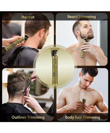 Electric Cordless Hair Clippers Beard Trimmer Set - Rechargeable T Blade Kit for Barbers and Home Use - Zero Gapped - USB Rechargeable - Perfect Gift for Men - Buy Online on GoSupps.com