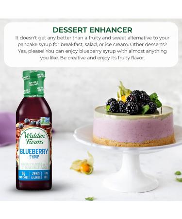 Walden Farms Blueberry Syrup 355 ml - Buy Online on GoSupps.com