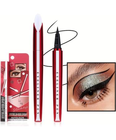 Black Liquid Eyer | Waterproof Eyer Pencil | Long-lasting Eye Liner Quick-drying Liquid Eyer Natural Eyer Liquid Waterproof Black Eyer Long-lasting Liquid Eyer - Buy Online on GoSupps.com