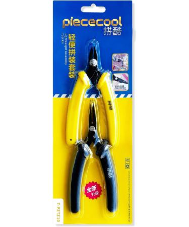 Piececool DIY Tools Set - 2pcs Professional Clipper and Needle Nose Pliers for Metal Earth Model Kits - Buy Online on GoSupps.com