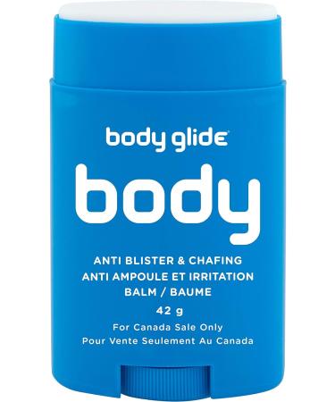 Body Glide Original Anti Chafe Balm Stick (42g) + Body Glide Foot Glide Anti Blister Balm (22g) 42g Balm Stick + Foot Anti Blister Balm - Buy Online on GoSupps.com
