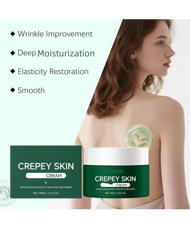  ZHJZGS Crepey Skin Cream - Firming cream with collagen and retinol for the neck arms and face deep moisturizing anti-aging cream for all skin types moisturizer (2PCS) - Buy Online on GoSupps.com