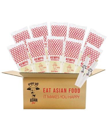 Pack of 10 (10x500g) Kewpie Japanese Mayonnaise (Papa Vo )