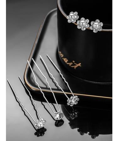 40 Pack Rhinestone Bridal Wedding Hair Pins - Elegant Hair Accessories for Women and Girls (Style B) - Buy Online on GoSupps.com