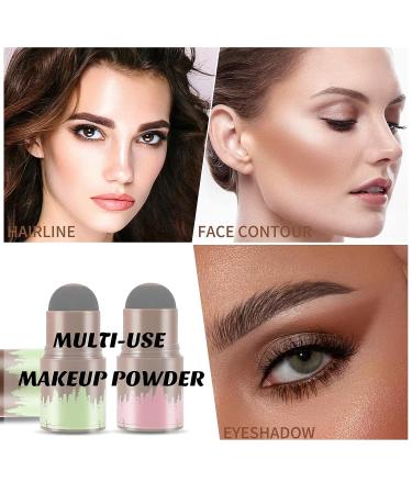 Boobeen Hairline Powder Stick - Root Touch Up for Thinning Hair, Cover Greys Instantly - Multi Contour Concealer Powder in Brown - Buy Online on GoSupps.com