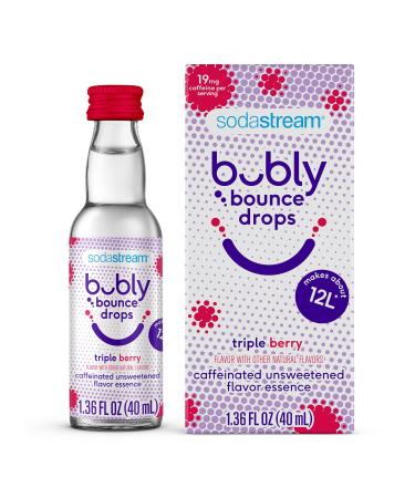 SodaStream bubly bounce Drops Triple Berry Flavor - Pack of 3 - Buy Online on GoSupps.com