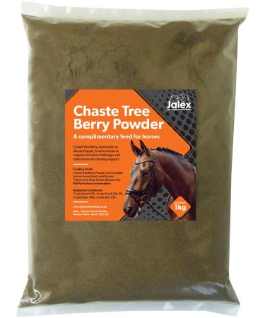 Chaste Tree Berry Powder for Equine Horse & Pony 1KGS - Buy Online on GoSupps.com