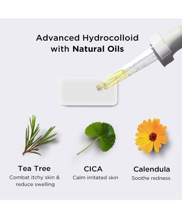 Avarelle Pimple Patches (16 Count) Hydrocolloid Acne Cover with Tea Tree & Calendula - Vegan & Cruelty-Free | Zit & Blemish Treatment - Buy Online on GoSupps.com