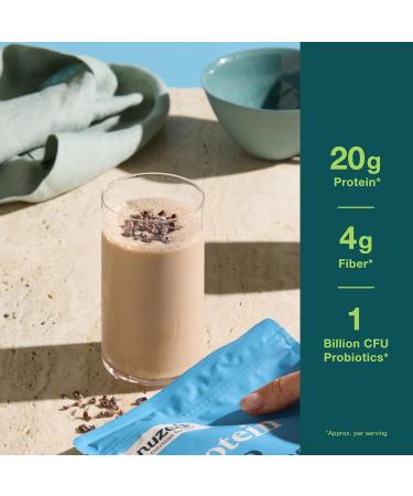 Nuzest - Protein + Probiotics Gut Health - Superfood Powder Plant Protein Blend - 300g / 10.6 oz Pouch (10 Servings) (Rich Chocolate, 300g) Rich Chocolate 10.58 Ounce (Pack of 1) - Buy Online on GoSupps.com