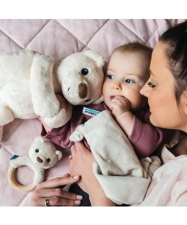 Whisbear Eco Bear Baby Teether - Natural Wooden Teething Aid for Babies | Safe & Eco-Friendly Teething Solution - Buy Online on GoSupps.com