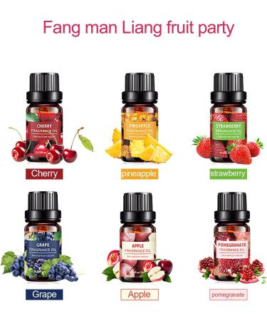 Grape Essential Oil Top Set - 60ml Strawberry & Apple Pure Pomegranate & Pineapple Organic Water-Based Lubricant - Shop Internationally for Aromatherapy Essentials - Buy Online on GoSupps.com