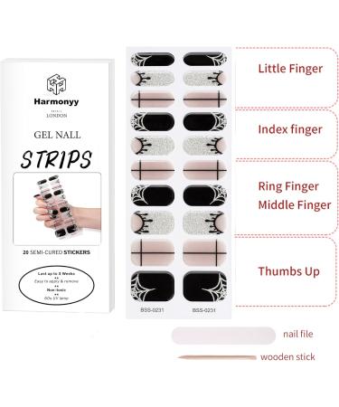 Harmonyy Nail Gel Strips (Midnight Velvet) - Buy Online on GoSupps.com