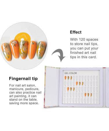 PRETYZOOM Nuancier de Vernis Ongles Gel 120 Emplacements Format Compact Pr sentation Couleurs pour Salon Nail Art Manucure P dicure Pratique et Rangement Professionnel - Buy Online on GoSupps.com