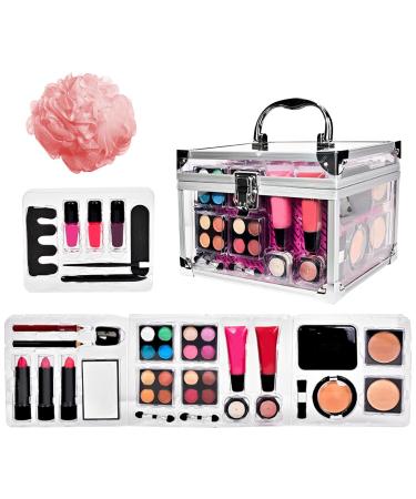 Ensemble de maquillage professionnel | Palette avec poudre contour et fard paupi res tui cosm tique usage quotidien