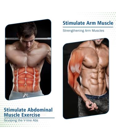 Afaneep EMS Abdominal Muscle Trainer - Ultimate Belly Coach for Fat Loss & Core Strength | International Shipping - Buy Online on GoSupps.com