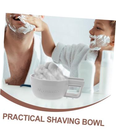 Premium Shaving Cream Bowl & Mug for Men | Travel-Friendly Shaving Holder & Lather Cup | Durable PP Soap Storage - Buy Online on GoSupps.com