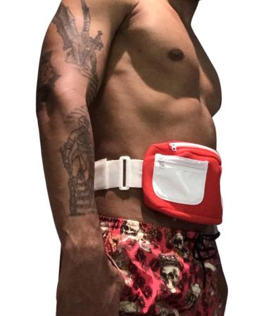 Ostomy Active Guard - Black Ostomy Cover & Swim Wrap L-XL (34-44) | Durable & Comfortable Ostomy Bag Covers for Every Lifestyle - Buy Online on GoSupps.com