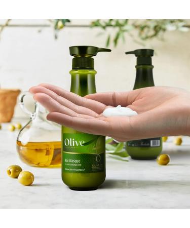 Frulatte Strengthening Hair Mask with Organic Olive Oil and Shea Butter - 16.9 fl. Oz - Buy Online on GoSupps.com