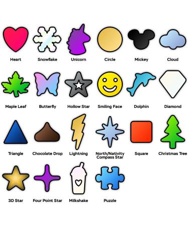 Hemway Ultra Sparkle Glitter - Mickey Mouse Confetti Party Decor - Silver Holographic 50g - Buy Online on GoSupps.com