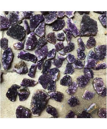 for 200-500gNatural Amethyst Crystal Cluster Quartz Raw Crystals Decoration Ornament Purple Feng Shui Ore Minera - Buy Online on GoSupps.com
