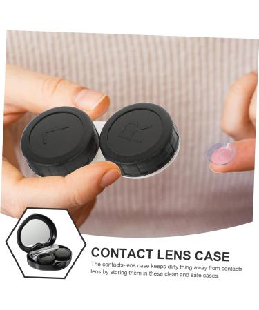 Buy Healeved 9 Sets Mini Desk Organizers - Office Computer Soak Light Tweezers | Portable Black Home Organizer | Family Selection 7.2x5.8x2cm - Buy Online on GoSupps.com