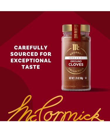 McCormick 1% Organic Ground Cloves 1.75-Ounce Unit - Buy Online on GoSupps.com