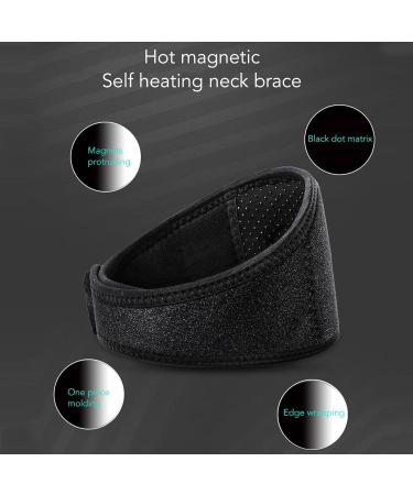 Self-Heating Neck Bandage with 9 Magnets - Thermal Support for Writers & Teachers Reduces Tiredness - Buy Online on GoSupps.com