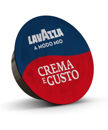 Lavazza A Modo Mio Crema e Gusto Classico 256 coffee capsules for an espresso with notes of chocolate and dried fruits Arabica and Robusta intensity 1213 medium roast 16 - Buy Online on GoSupps.com