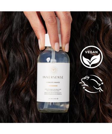 INNERSENSE Organic Beauty - Natural I Create Waves Pink Himalayan Salt Spray | Non-Toxic Cruelty-Free Clean Haircare (2oz) 2 Ounce (Pack of 1) - Buy Online on GoSupps.com