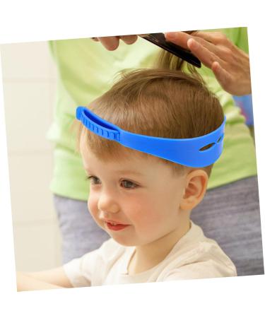 VINTORKY DIY Adjustable Silicon Silicone Molds Head Band Haircut Guide Hair Cutting Guide Tools Adjustable Hair Cutting Guide Practical Shaping Band Neckline Child Headband 68x4.4cm Blue - Buy Online on GoSupps.com