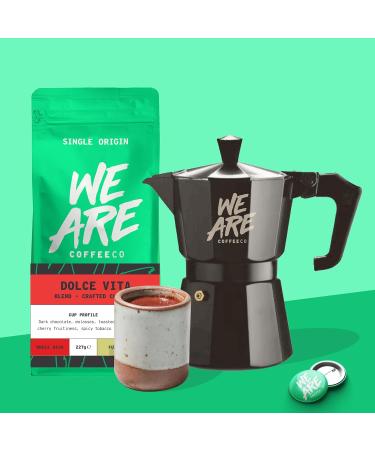 Coffee Beans 1kg Bag Whole Bean Coffee Dolce Vita Blend Coffee Beans Chocolate Nuts & Fruits Notes 100% Arabica & Robusta Dark Roast Fresh Coffee Single Origin (We Are Coffee Co) Whole Bean 1 kg (Pack of 1) - Buy Online on GoSupps.com
