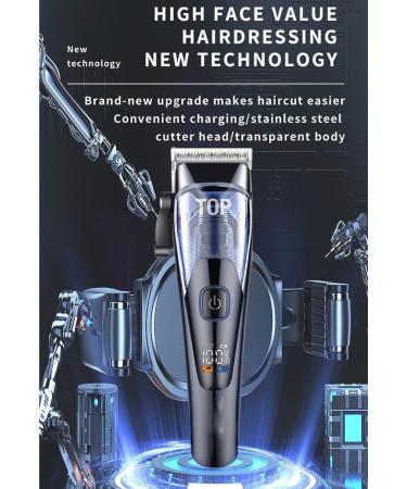 Professional Hair Clippers for Men | Adjustable LED Electric Hair Clipper - International Shipping Available - Buy Online on GoSupps.com