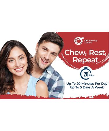 Jawline Exerciser Beginner - Jaw Trainer for Men and Women - Neck Exerciser - Promotes Alignment - FDA Food Grade Silicone (Red) - Buy Online on GoSupps.com