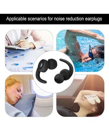 Ear Plugs For Sleep Noise Canceling Ear Plugs 2 Pairs Noise Cancelling Ear Sleep Earbuds Reusable Earplugs Noise Reduction Earbuds Silicone Sleeping Ear Plug Comfortable Earplugs For Sleep - Buy Online on GoSupps.com