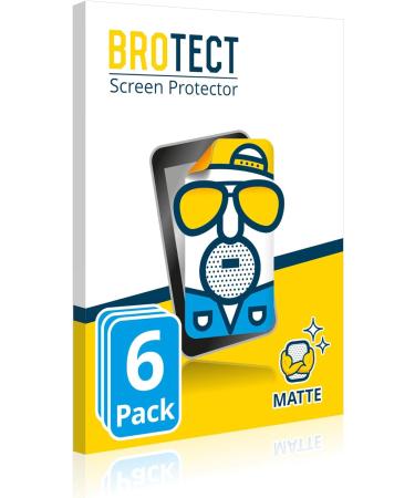 BROTECT Anti-Glare Screen Protector for Medisana TENS TT205 | 6 Pack Matte Anti-Reflection & Anti-Fingerprint - International Shipping Available - Buy Online on GoSupps.com