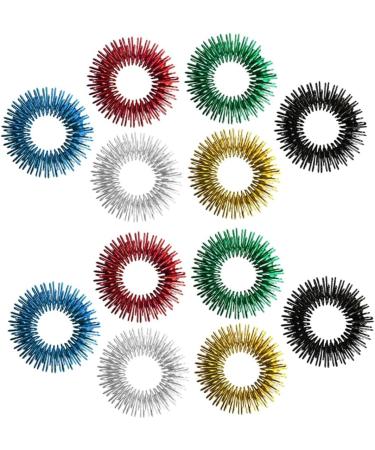 Shop Healeeved 12 Mini Toy Rings - Kidcraft Play Set Spiky Finger Massage Rings & Vibrating Jewelry for Kids - Buy Online on GoSupps.com
