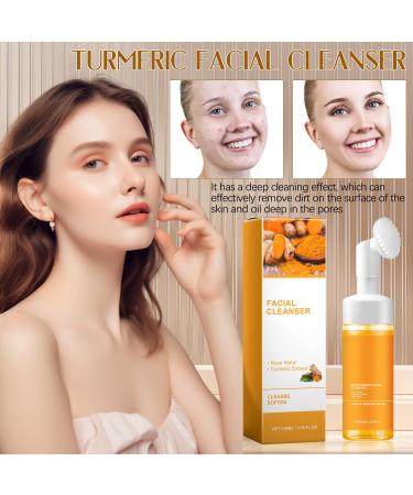 Shop Glo Mi Turmeric Facial Cleanser - Nourishing Turmeric Foaming Wash for Glowing Skin | International Shipping Available - Buy Online on GoSupps.com