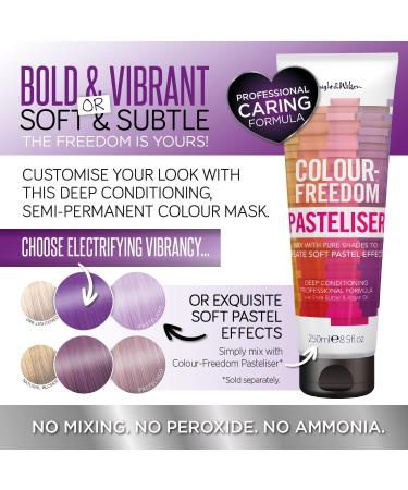 Colour-Freedom Gloss Pro Mystic Purple 150ml | Semi-Permanent Vegan Hair Colour | PurePlex Formula | Lasts 6-10 Washes | Ammonia-Free - Buy Online on GoSupps.com