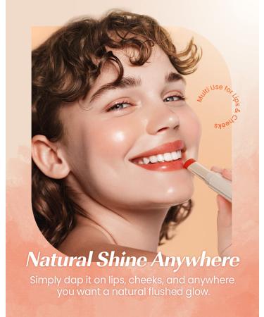 Official Lip Balm | Moisturizing Lip Butter & Lipstick | Korean Beauty | 02 Vintage Orange - Natural Daily Make-Up for Dry Lips - Buy Online on GoSupps.com