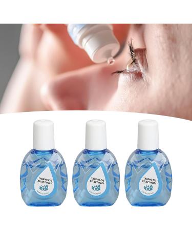 Triple Relief Eye Drops - Moisturizing Eye Care for Redness Irritation & Glaucoma Prevention - 0.5 Fl Oz - Buy Online on GoSupps.com